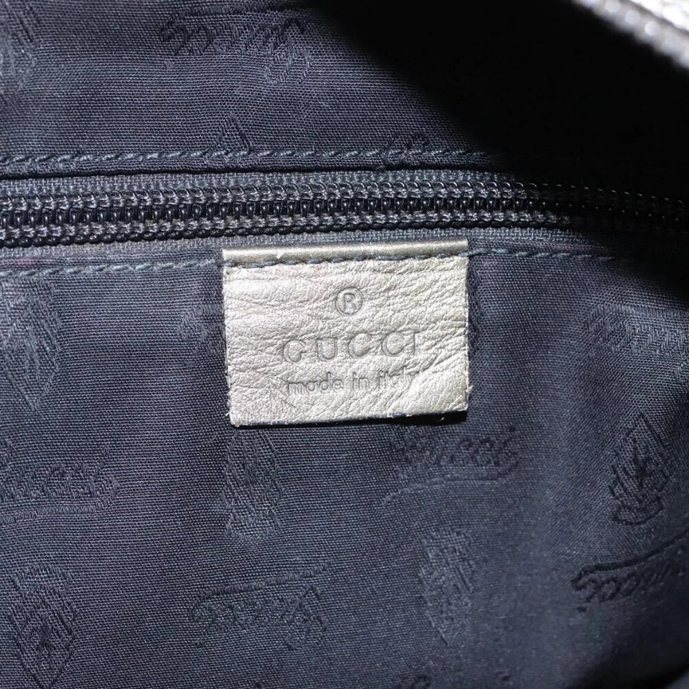 GUCCI GG implementation Tote Bag Khaki 211138 Auth KD120 - Picture 13 of 16
